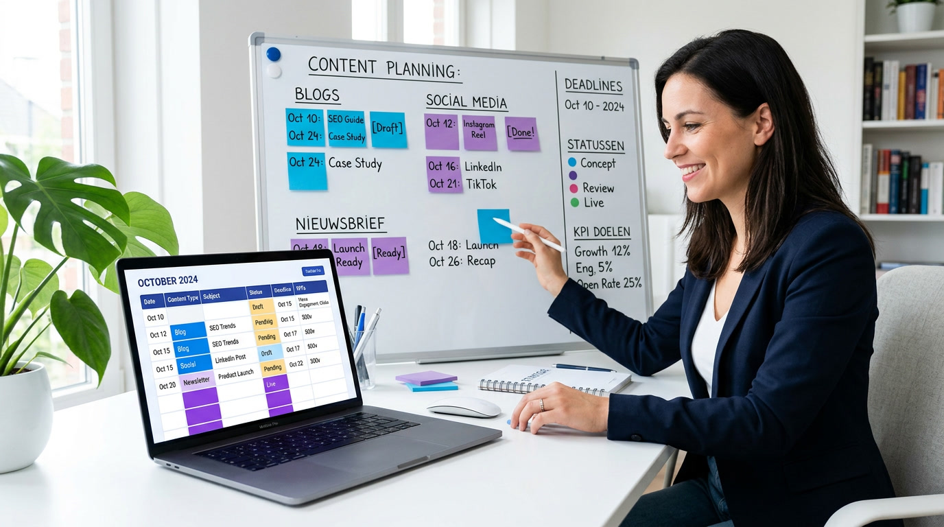 Contentkalender maken
