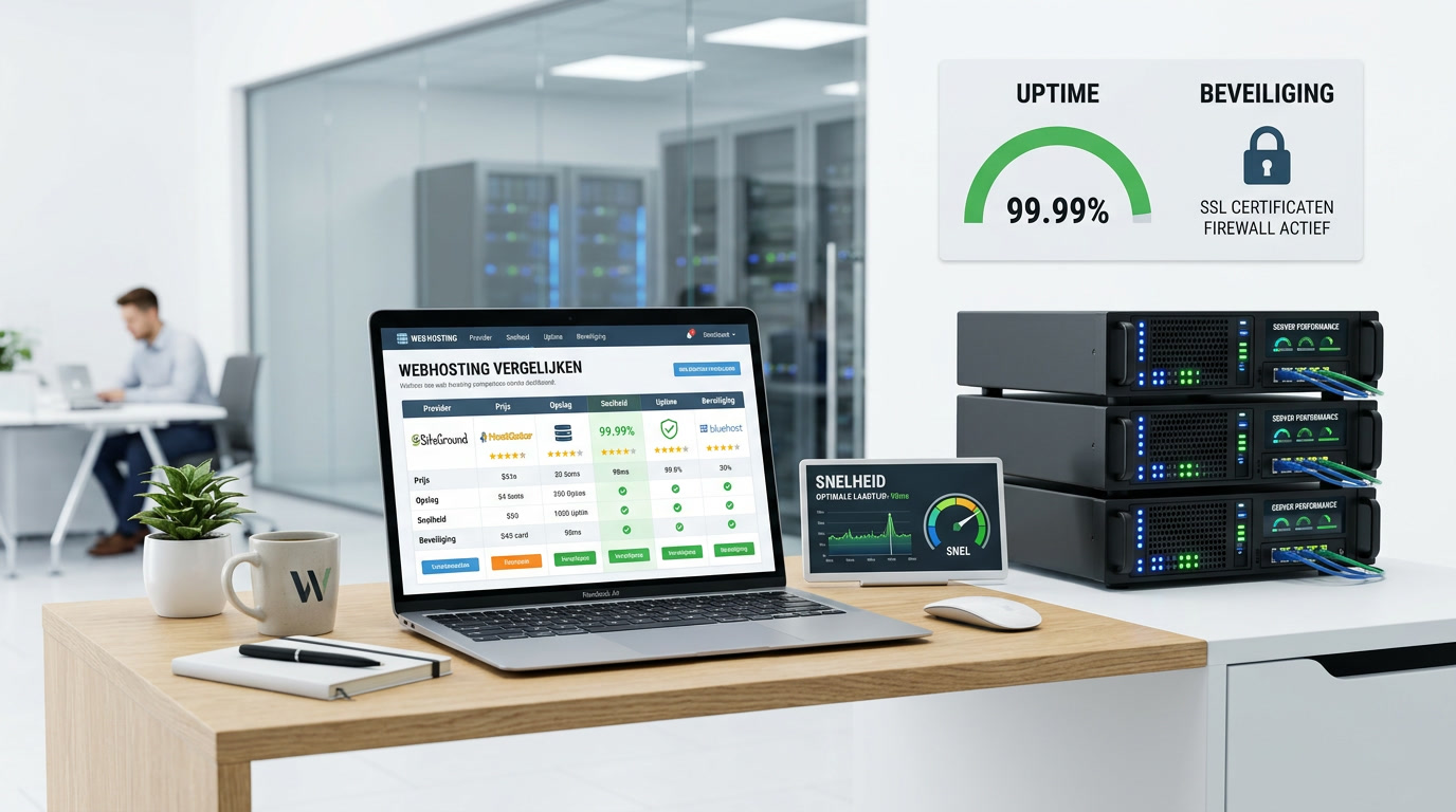Hosting vergelijken: complete gids voor 2026