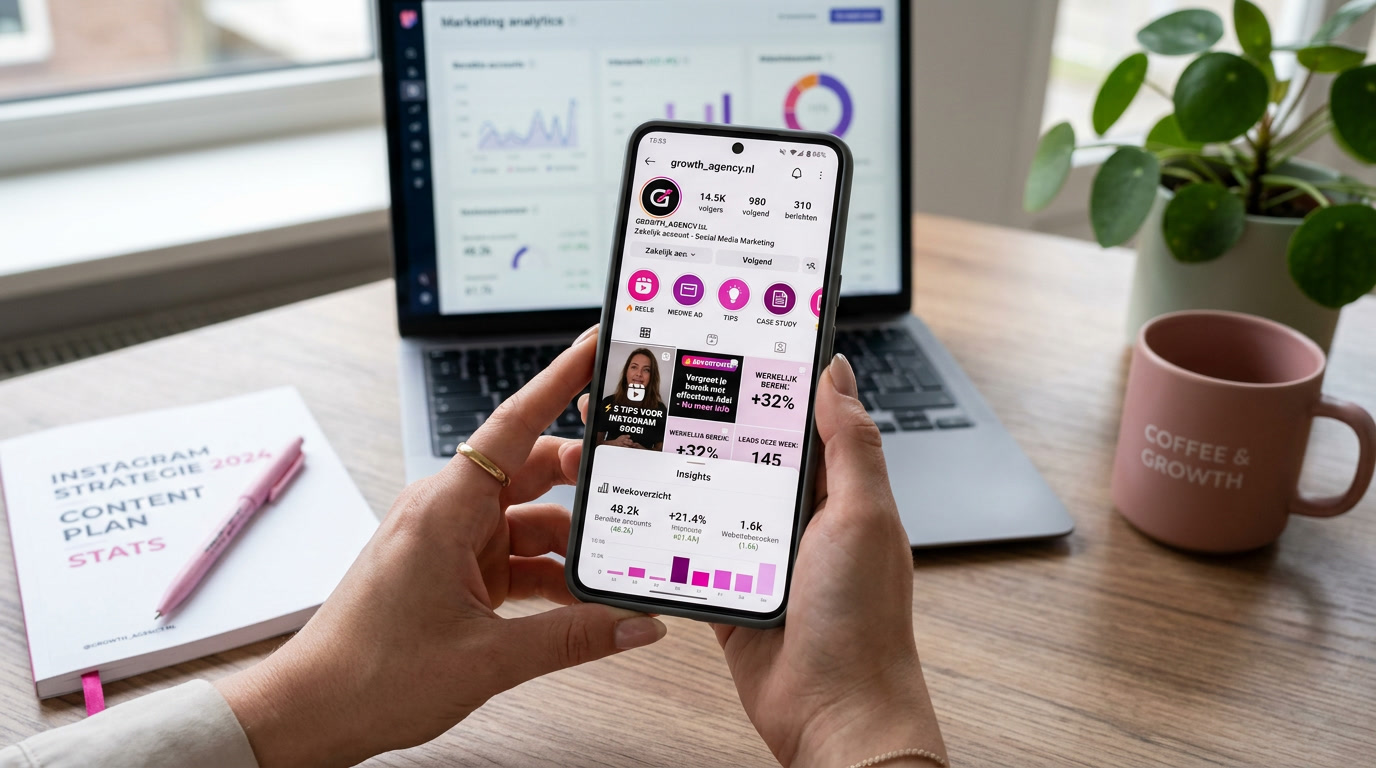 Instagram marketing | complete gids voor 2026