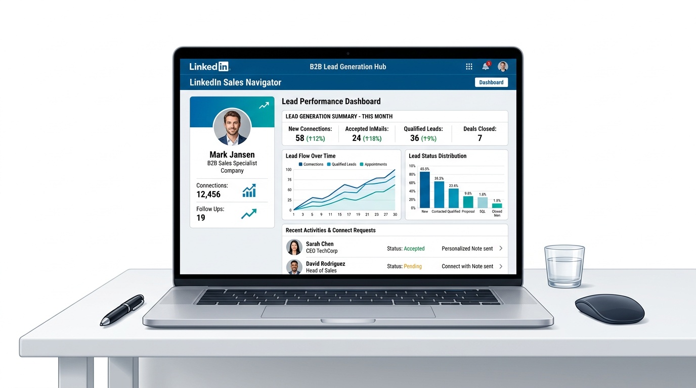 LinkedIn leadgeneratie: de complete gids voor B2B