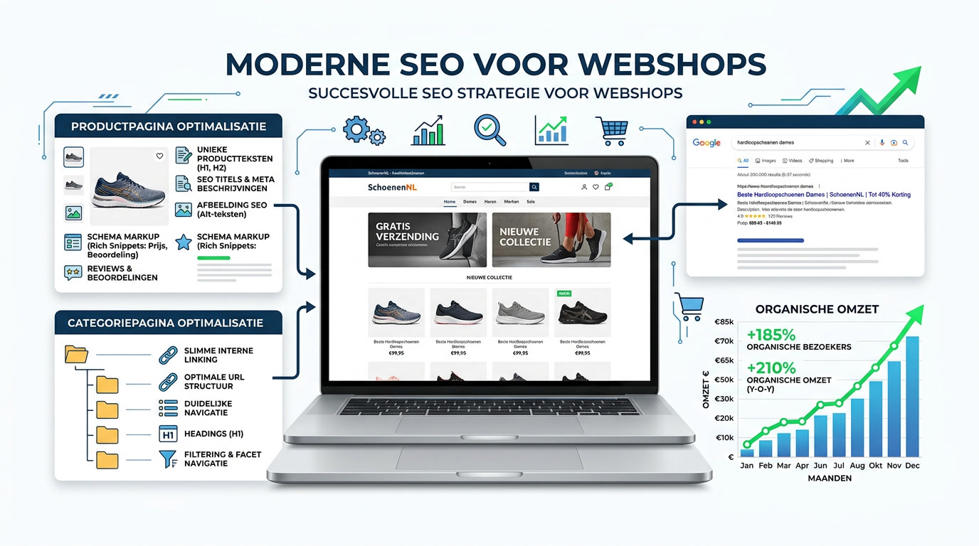 SEO voor webshops | complete gids voor betere vindbaarheid en meer omzet