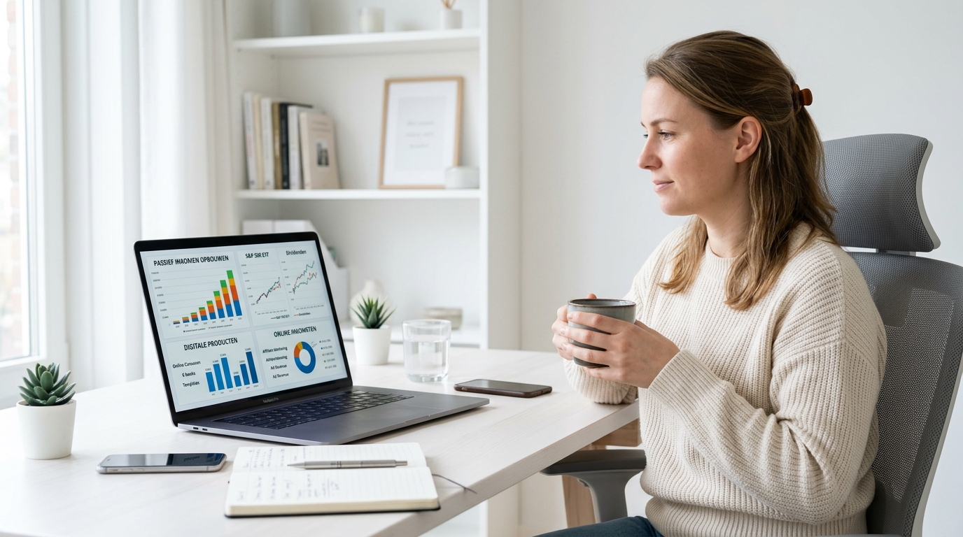 passief inkomen illustratie