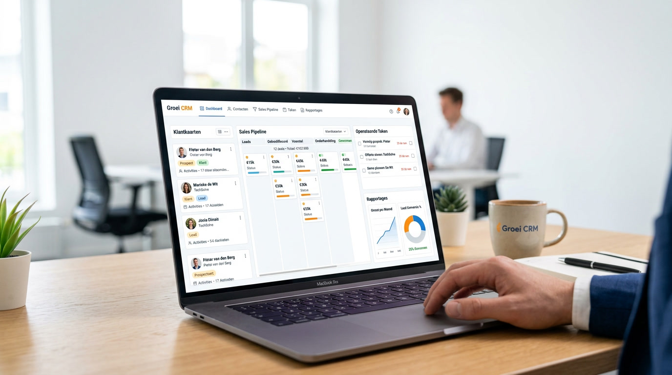 CRM voor kleine bedrijven: complete gids met kosten, functies en implementatie