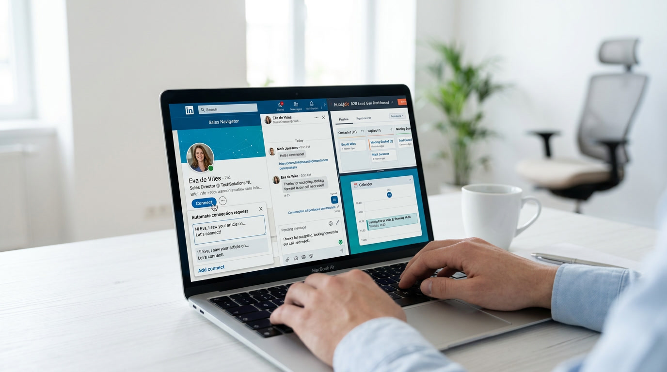 LinkedIn outreach: complete gids voor B2B leadgeneratie en recruitment