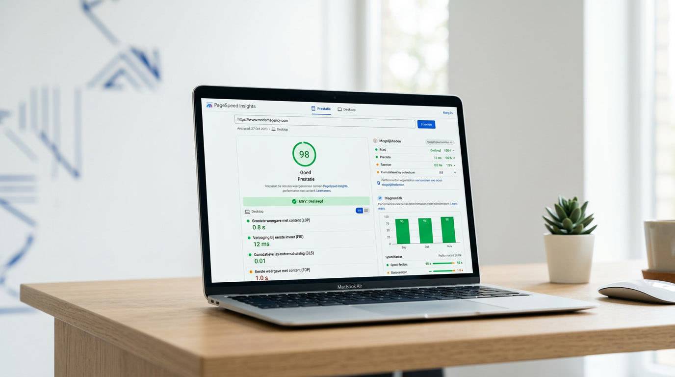PageSpeed Insights: uitleg, interpretatie en een praktisch verbeterplan