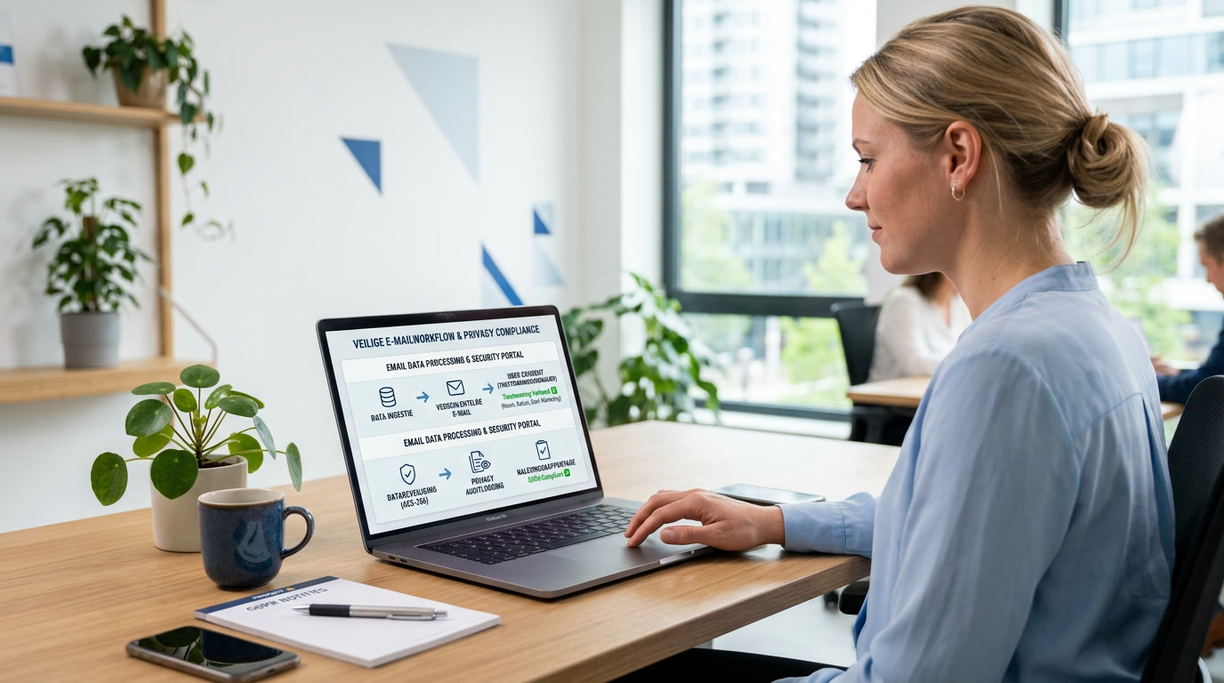 compliance dataverwerking email overzicht