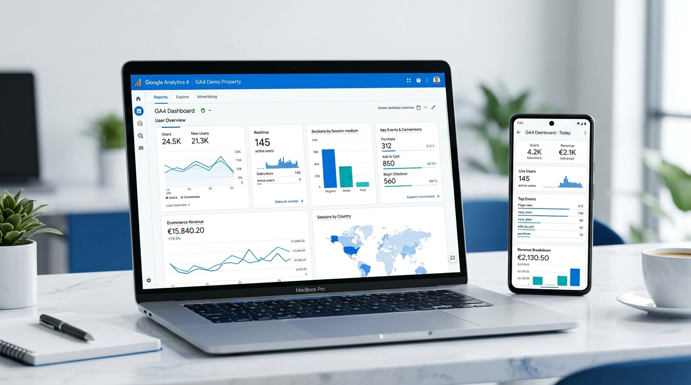 Google Analytics 4: complete gids voor setup, migratie en rapportage